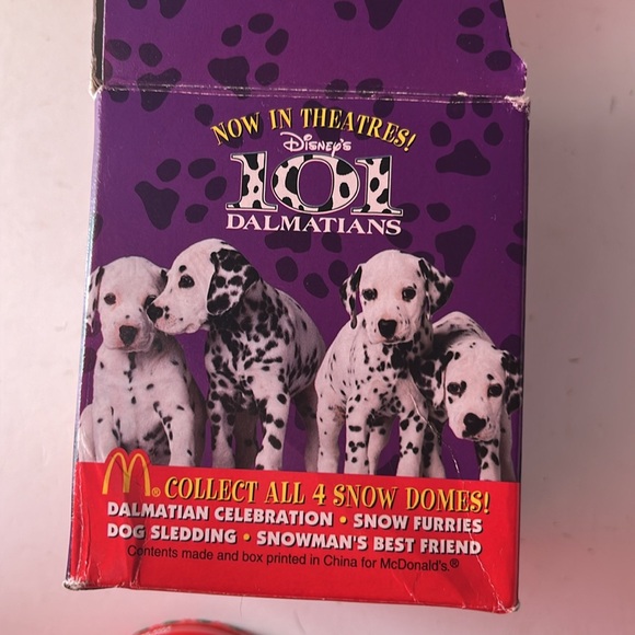 1996 101 Dalmatians McDonald snow globes - Picture 2 of 7